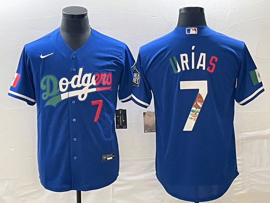 Men/Women/Youth Los Angeles Dodgers Julio Urías #7 baseball Jerseys