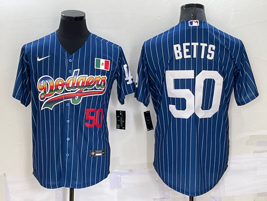 Men/Women/Youth Los Angeles Dodgers Mookie Betts #50 baseball Jerseys