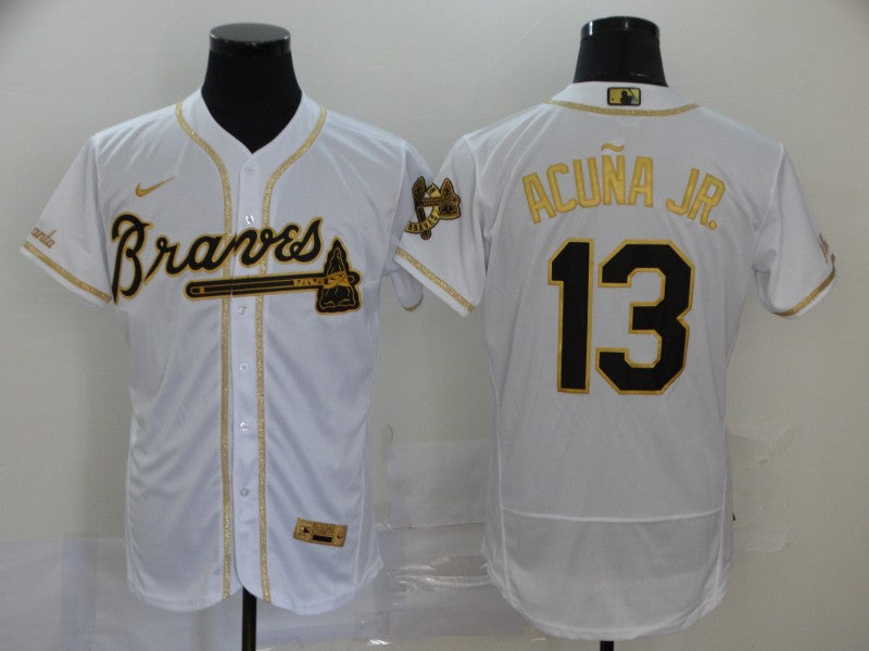 Men/Women/Youth Atlanta Braves Ronald Acuña Jr. #13 baseball Jerseys