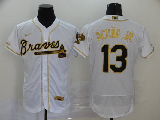 Men/Women/Youth Atlanta Braves Ronald Acuña Jr. #13 baseball Jerseys