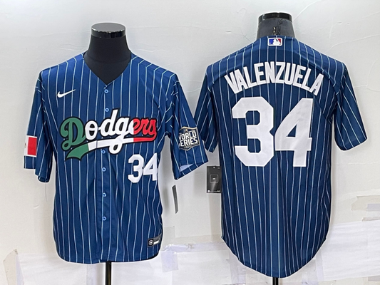 Men/Women/Youth Los Angeles Dodgers Fernando Valenzuela #34 baseball Jerseys