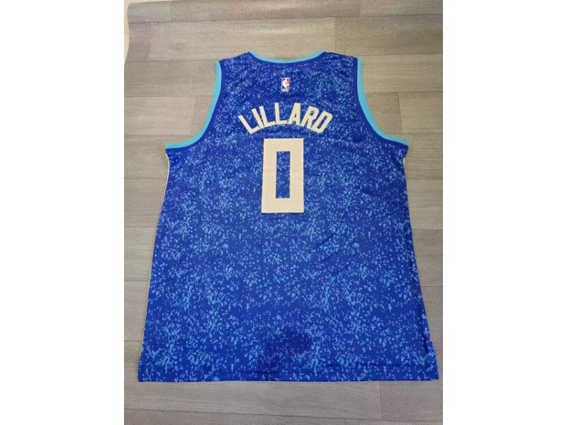 Hot sales Milwaukee Bucks Damian Lillard NO.0 Basketball Jersey city version