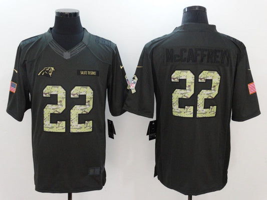 Adult Carolina Panthers Christian McCaffrey NO.22 Football Jerseys