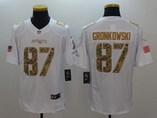 Adult New England Patriots Rob Gronkowski NO.87 Football Jerseys
