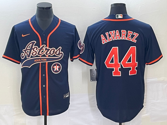Men/Women/Youth Houston Astros Yordan Álvarez #44 baseball Jerseys