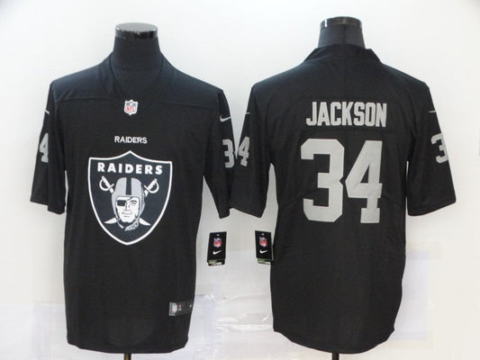 Adult ‎Oakland Raiders Bo Jackson NO.34 Football Jerseys