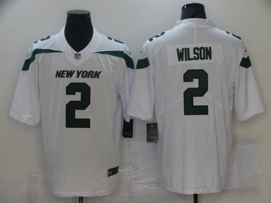 Adult New York Jets Zach Wilson NO.2 Football Jerseys