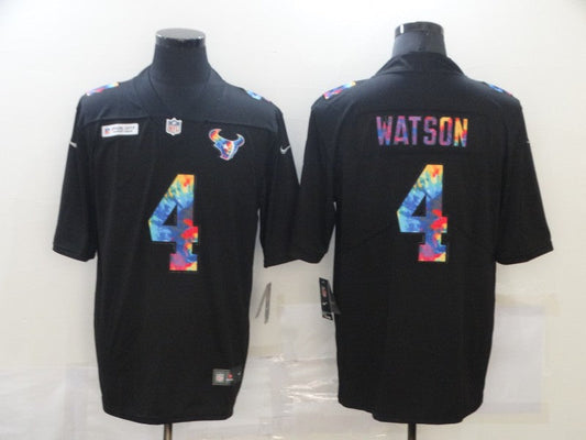 Adult Houston Texans Deshaun Watson NO.4 Football Jerseys