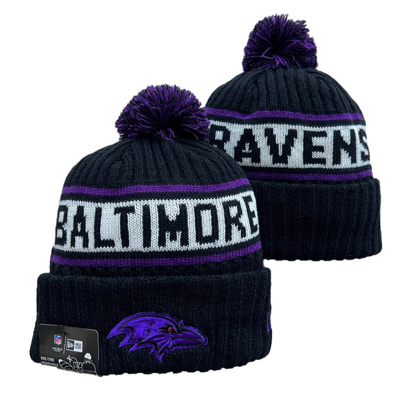 Baltimore Ravens NFL knitted hats
