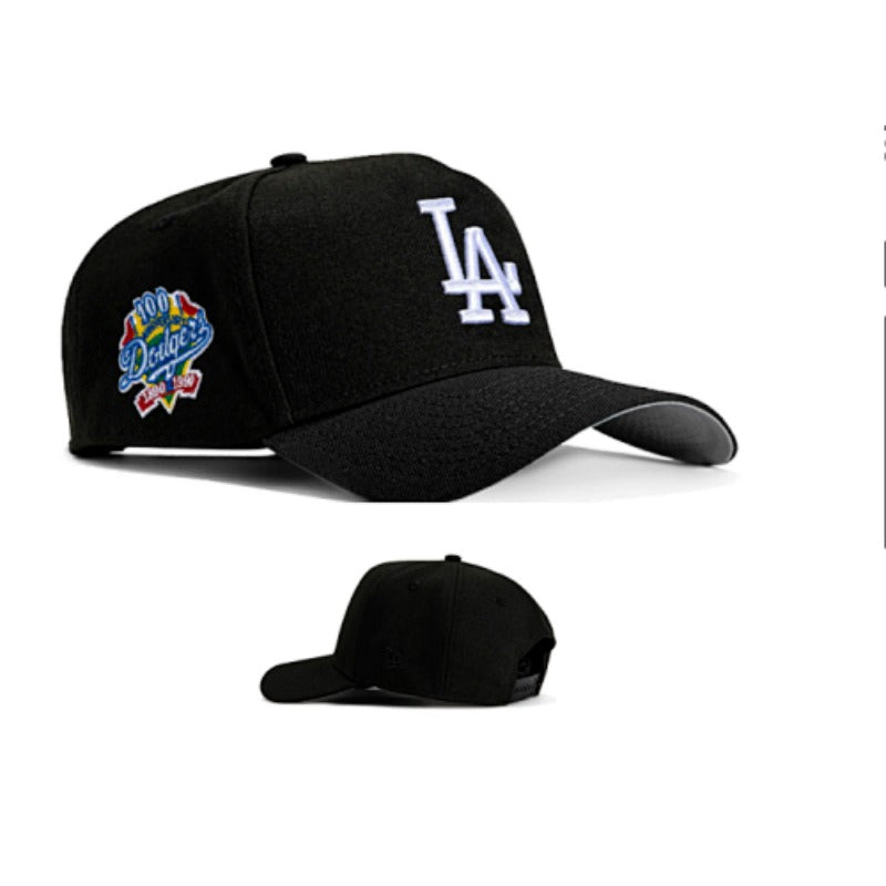 Vintage LA Stitched Baseball Cap - Premium 3D Embroidered Retro Snapback & Fitted (38 Styles)