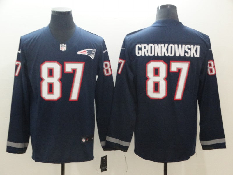 Adult New England Patriots Rob Gronkowski NO.87 Football Jerseys