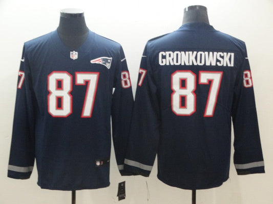 Adult New England Patriots Rob Gronkowski NO.87 Football Jerseys
