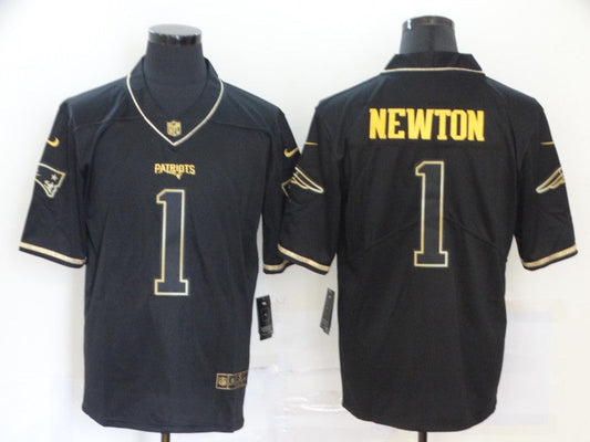 Adult New England Patriots Cam Newton NO.1 Football Jerseys