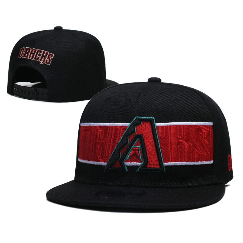 6 Styles Desert Symbol A Logo Flat Brim Snapback Hats Unisex Adjustable Sports Street Caps