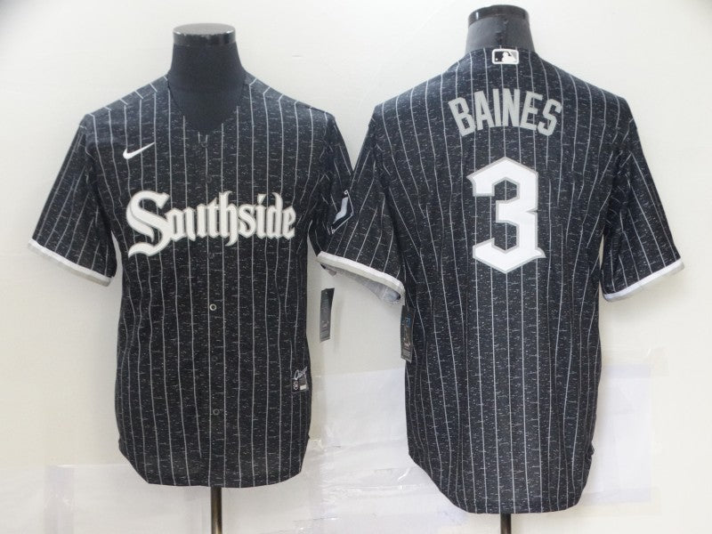 Men/Women/Youth Chicago White Sox Harold Baines #3 baseball Jerseys