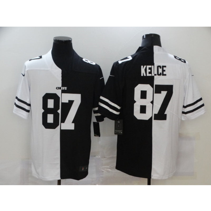 men/women/kids KC.Chiefs Kelce NO.87 White Football Jersey