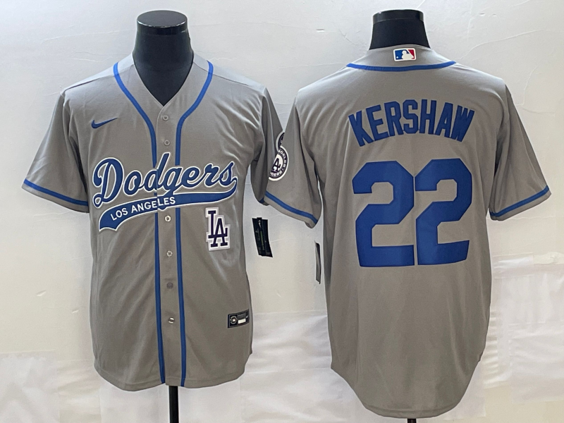 Men/Women/Youth Los Angeles Dodgers Clayton Kershaw #22 baseball Jerseys