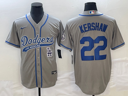 Men/Women/Youth Los Angeles Dodgers Clayton Kershaw #22 baseball Jerseys