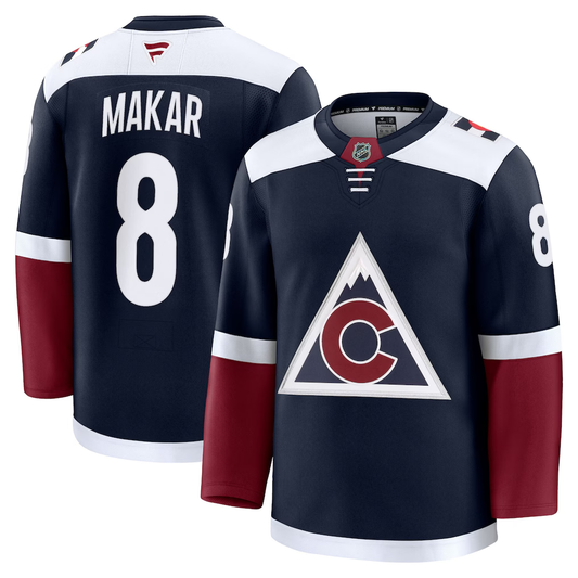 Men's Colorado Avalanche Cale Makar #8 Fanatics Navy Alternate Premium Jersey