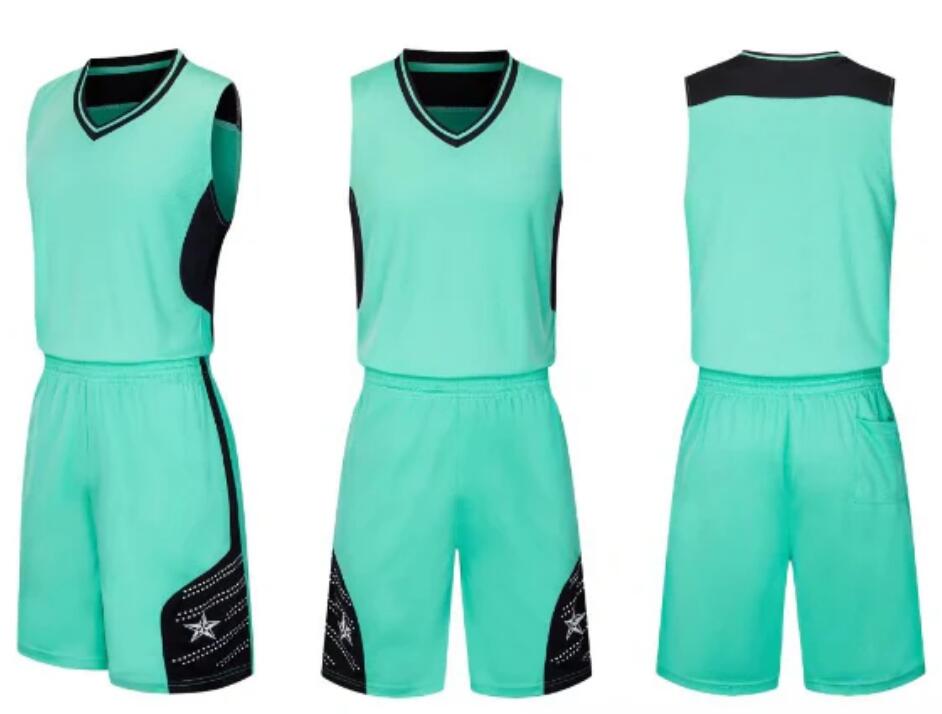 men/women/kids Blank green custom uniform top