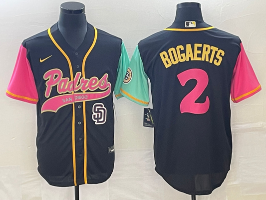 Men/Women/Youth San Diego Padres Xander Bogaerts  #2 baseball Jerseys