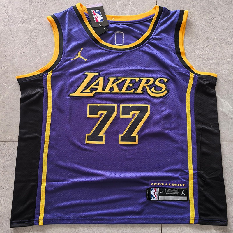 Los Angeles Lakers Luka Dončić NO.77 Basketball Jersey