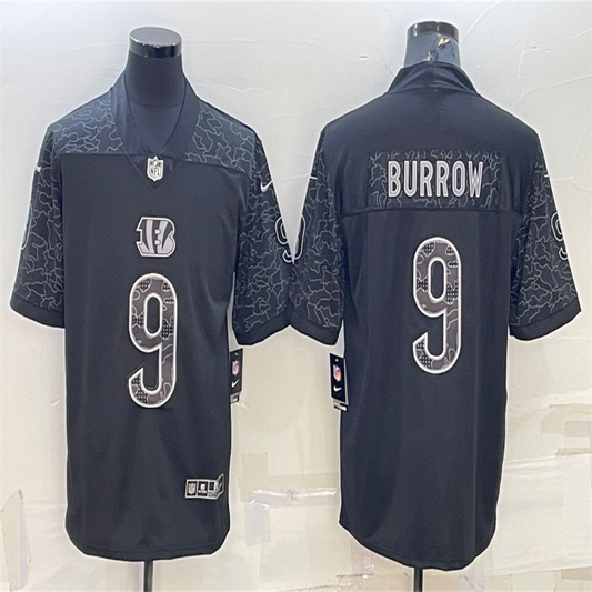Cincinnati Bengals Joe Burrow NO.9 elite Football Jerseys
