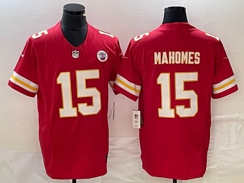 Adult Kansas City Chiefs Patrick Mahomes NO.15 Football Jersey special offer XL