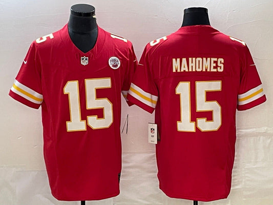 Adult Kansas City Chiefs Patrick Mahomes NO.15 Football Jersey special offer XL