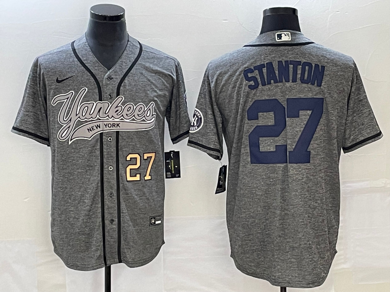 Men/Women/Youth New York Yankees Giancarlo Stanton NO.27 baseball Jerseys