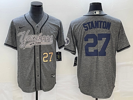 Men/Women/Youth New York Yankees Giancarlo Stanton NO.27 baseball Jerseys