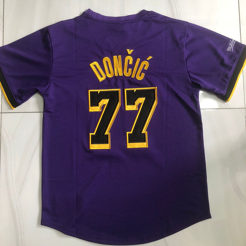 Los Angeles Luka Dončić swingman basketball jerseys S-2XL
