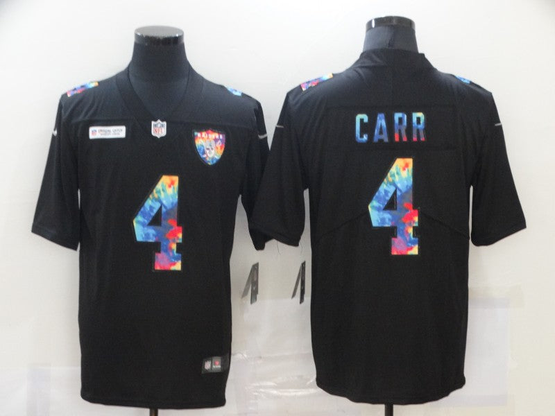 Adult ‎Oakland Raiders Derek Carr NO.4 Football Jerseys