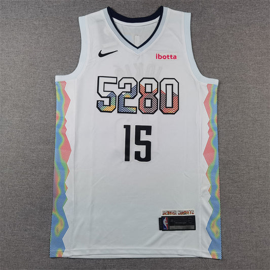 Denver Nuggets Nikola Jokic NO.15 Basketball Jersey new arrival