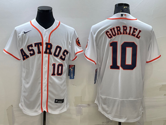 Men/Women/Youth Houston Astros Yuli Gurriel #10 baseball Jerseys