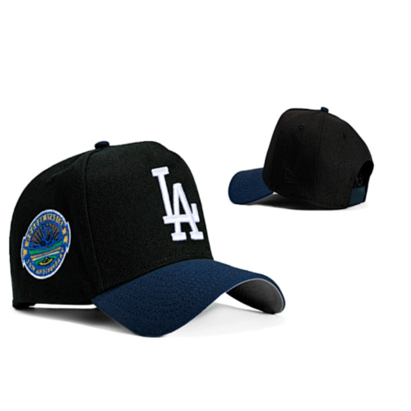 Vintage LA Stitched Baseball Cap - Premium 3D Embroidered Retro Snapback & Fitted (38 Styles)