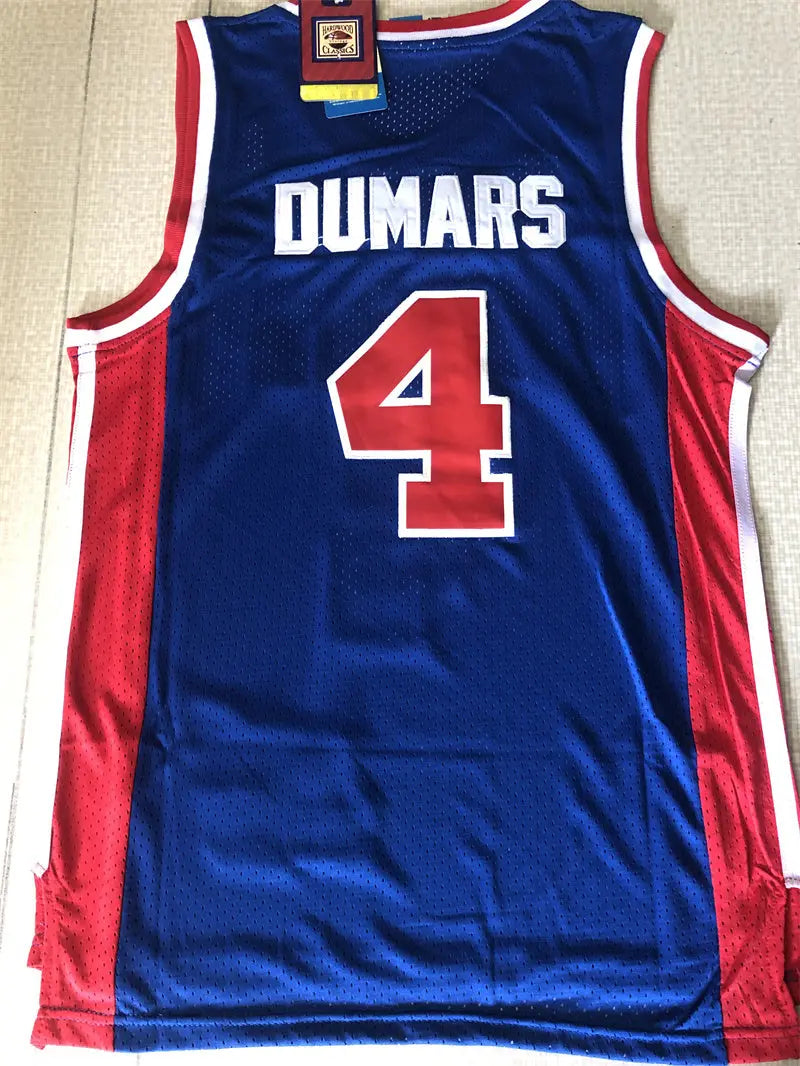 Detroit Pistons Joe Dumars NO.4 Basketball Jersey
