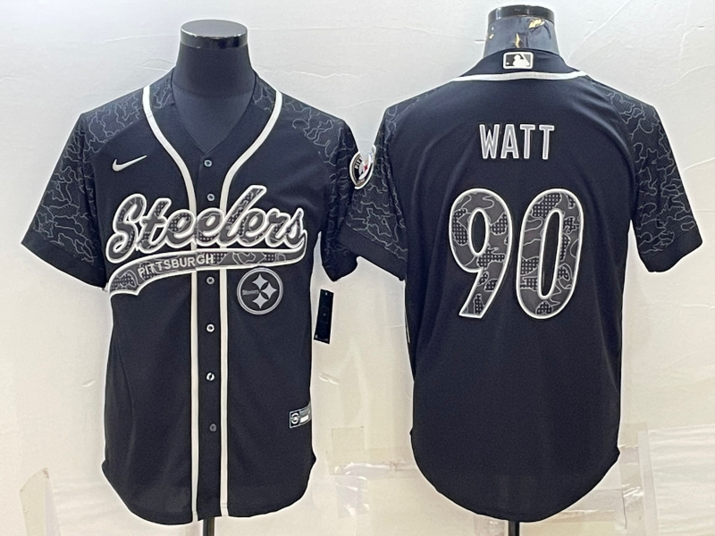 Adult Pittsburgh Steelers T. J. Watt NO.90 Football Jerseys