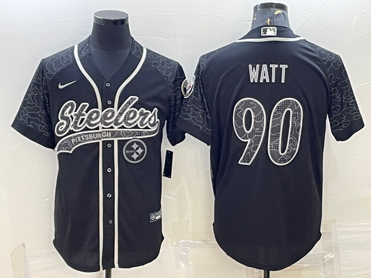 Adult Pittsburgh Steelers T. J. Watt NO.90 Football Jerseys