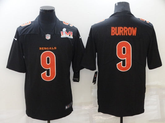 Cincinnati Bengals Joe Burrow NO.9 Salute To Service Football Jerseys