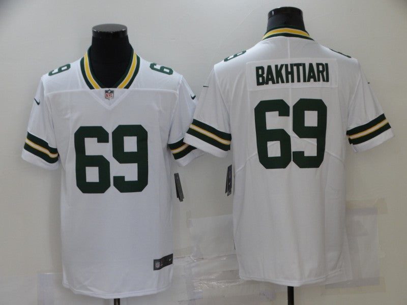Adult Green Bay Packers David Bakhtiari NO.69 Football Jerseys