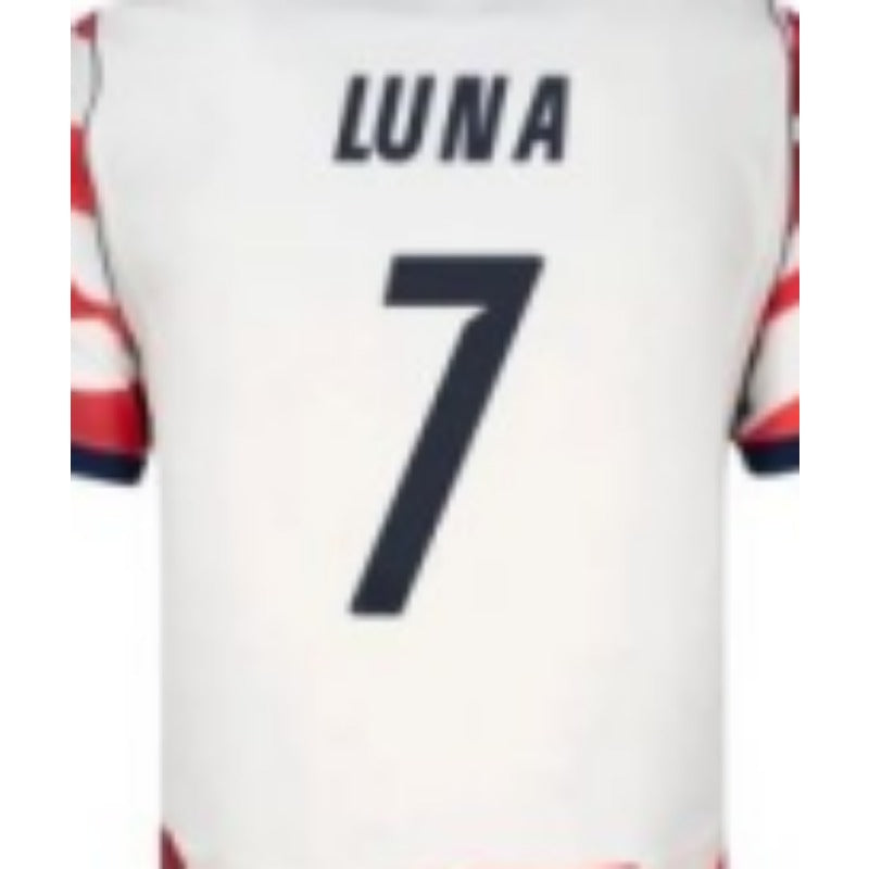 USA National Soccer Short Sleeve Jersey, Unisex Match Day Stripe, Custom Name Number Sport Tee world cup