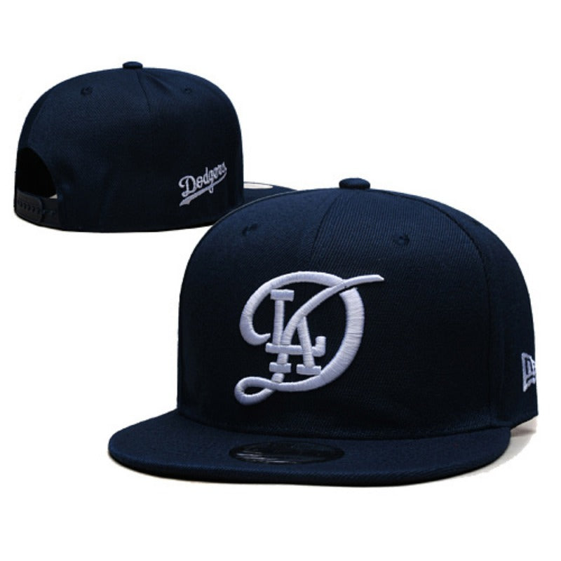 Vintage LA Stitched Baseball Cap - Premium 3D Embroidered Retro Snapback & Fitted (38 Styles)