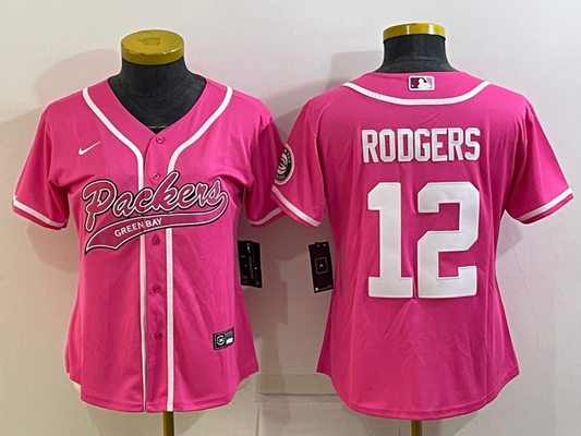 Women's Green Bay Packers Aaron Rodgers NO.12 Football Jerseys