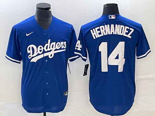 Men/Women/Youth Los Angeles Dodgers Kike Hernández #14 baseball Jerseys