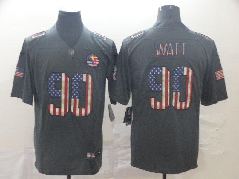 Adult Pittsburgh Steelers T. J. Watt NO.90 Football Jerseys
