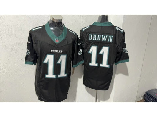 Adult Philadelphia Eagles A.J Brown NO.11 Football Jerseys