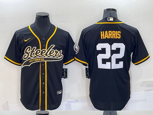 Adult Pittsburgh Steelers Najee Harris NO.22 Football Jerseys