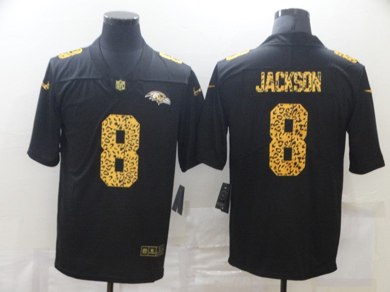 Adult Baltimore Ravens Lamar Jackson NO.8 Football Jerseys