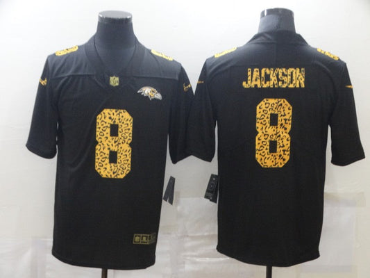 Adult Baltimore Ravens Lamar Jackson NO.8 Football Jerseys
